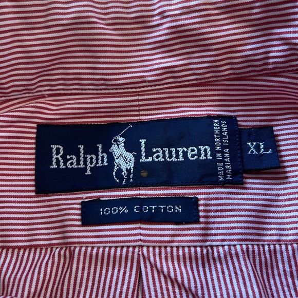 Men’s Ralph Lauren Long Sleeve Polo Dress Shirt - Picture 3 of 8